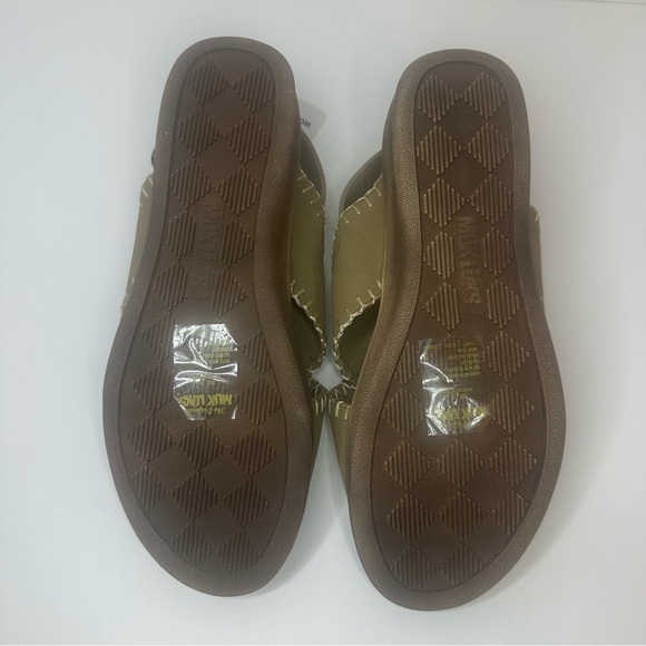 MUK LUKS City Highrise Women’s Taupe Platform Sandals Size 10 - Picture 6 of 8